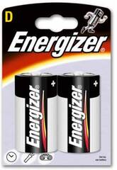 Blister 2 Piles R-20/D Alcalines Energizer