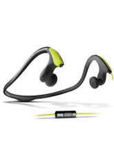  Energy Earphones Running One Neon Green Mic