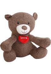 Peluche 35 cm Ours I Love You