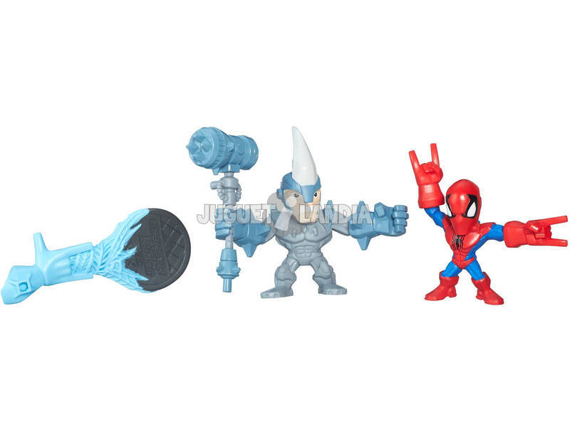  Super Hero Mashers pack 2 Figurines