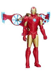 Avengers Titan Hero con Veh�culo. Hasbro B5776EU4
