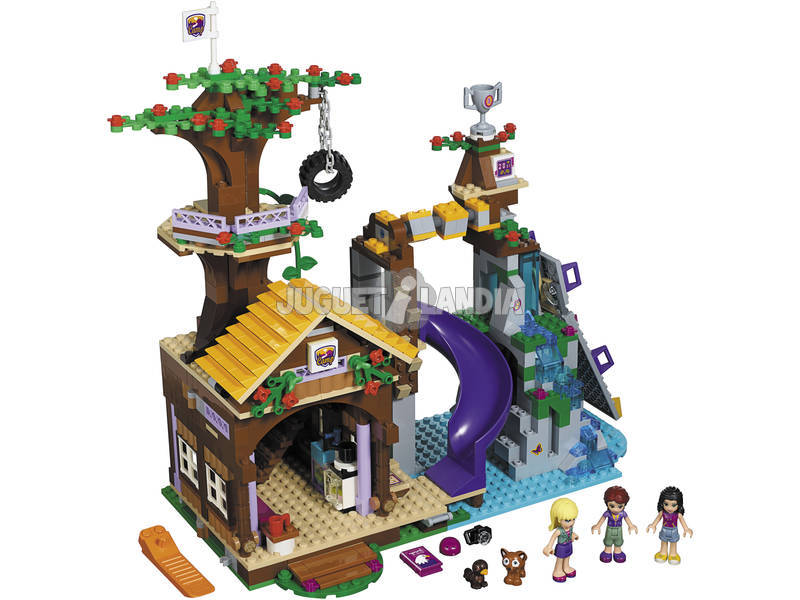 Lego Friends Campamento de Aventura Casa Arbol