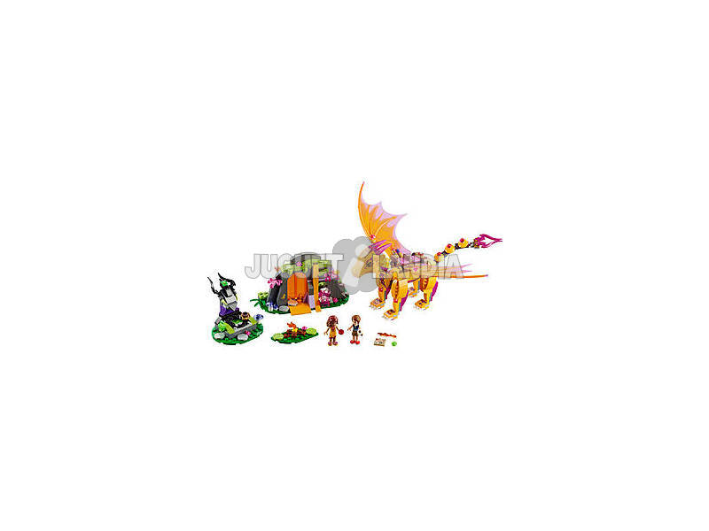 Lego Elves, La Grotta Lavica del Dragone di Fuoco. 