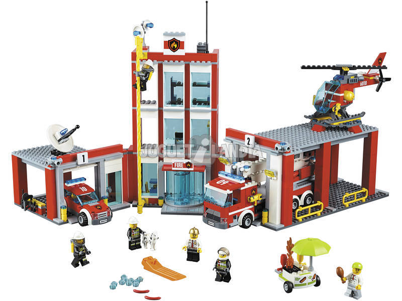 Lego City Feuerwehr Quartier 60110