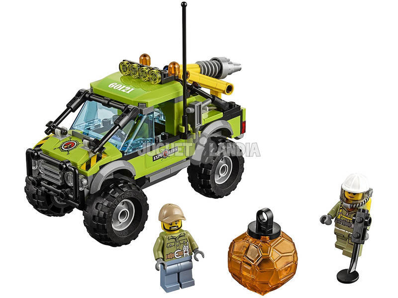 Lego City Le Camion d'exploration du volcan