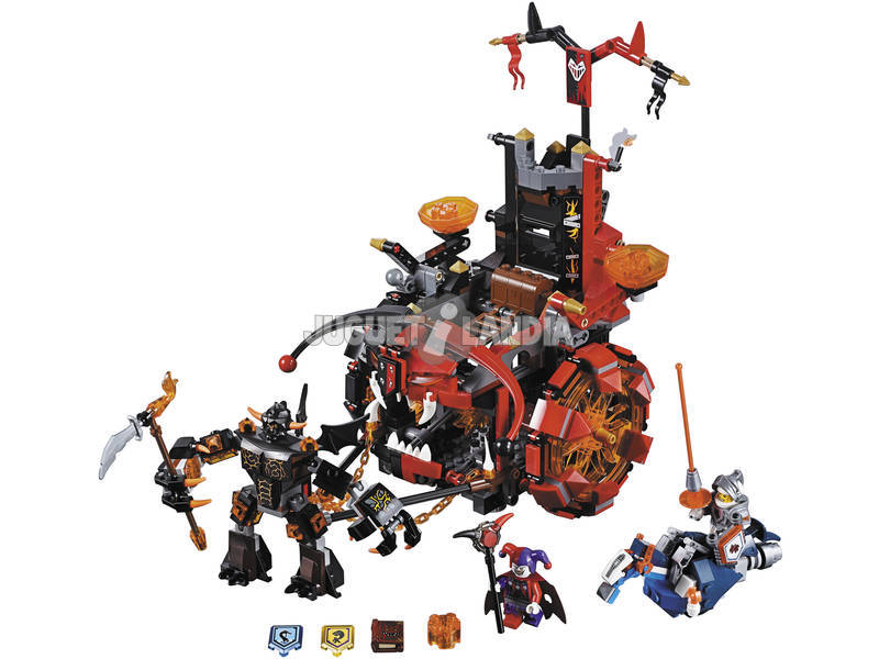 Lego Knights El Vehiculo Malvado de Jestro