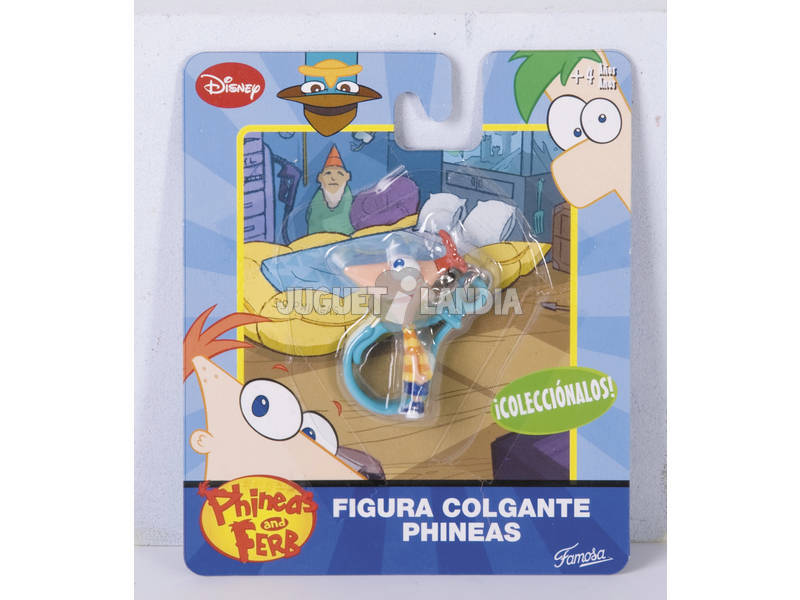 Phineas y Ferb Figuras Colgantes Famosa 700008284
