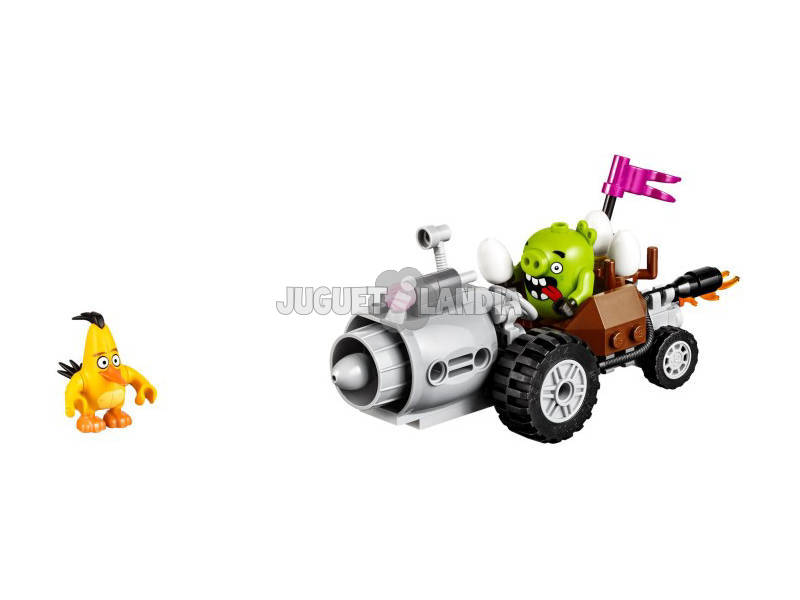 Lego Angry Birds L'évasion Dans la voiture du Cochon 75821