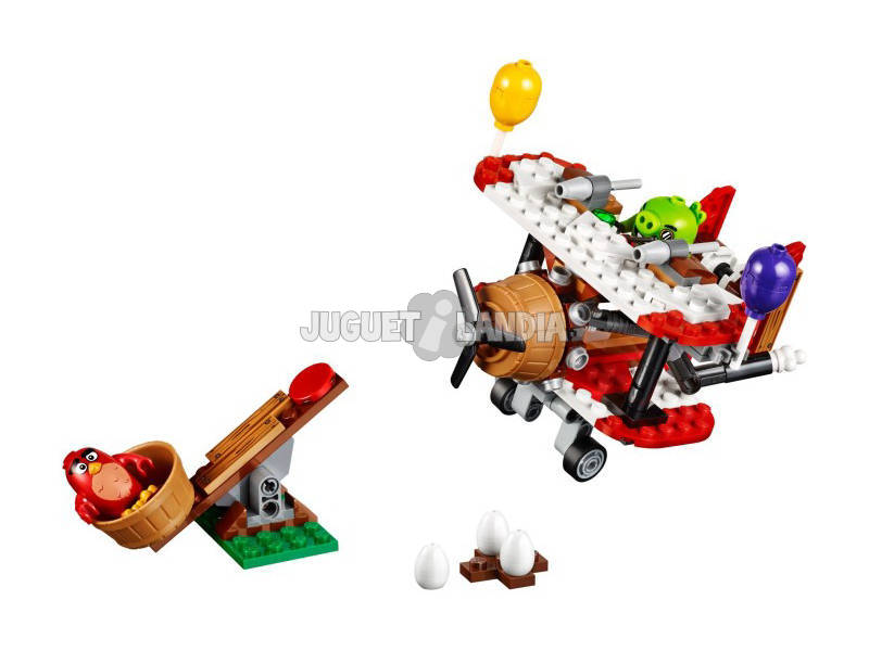 Lego Angry Birds L'Attacco sull'aereo del Maiale
