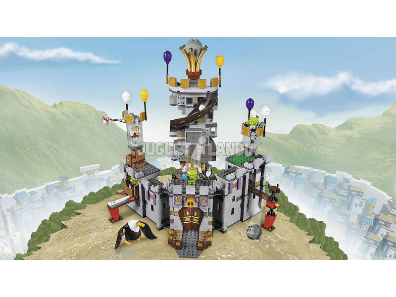 Lego Angry Birds Le château du Roi Cochon