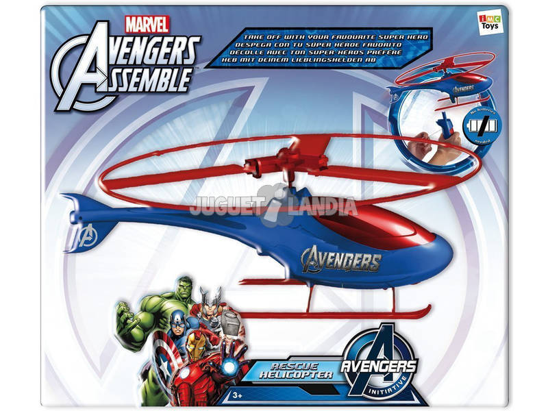 Avengers Helicóptero de Rescate IMC Toys 390034