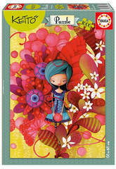 Puzzle 1000 Blue Lady, Ketto