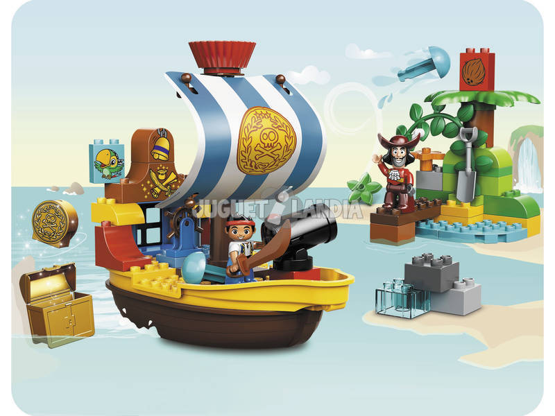 Lego Duplo Jake et le vaisseau pirate Bucky