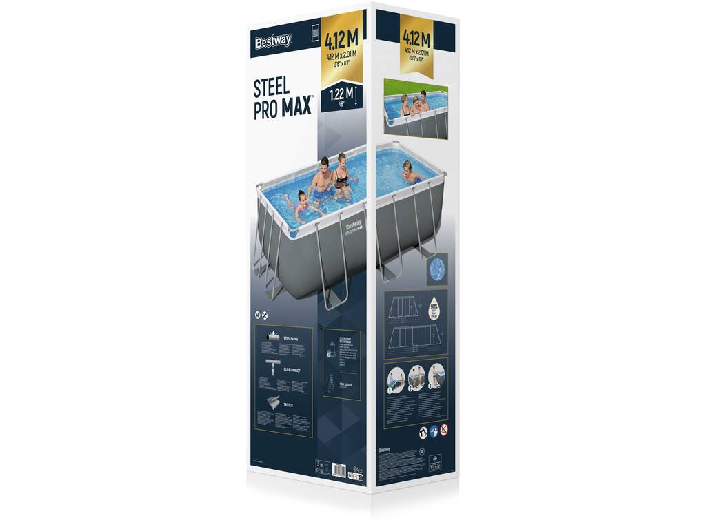 Piscina Desmontável 412x201x122 Cm. Bestway 56456