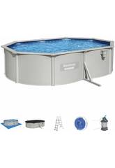 Piscine Hors Sol Hydrium 500 x 366 x122 cm Bestway 56586