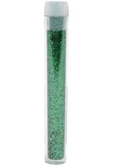 Tube Paillettes 3 gr. Couleur Vert Fonc