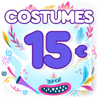 Déguisements à 15 €
