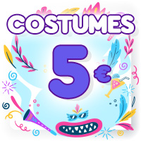 Déguisements à 5 €