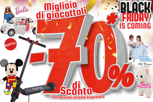 70% di sconto nella 2ª unità