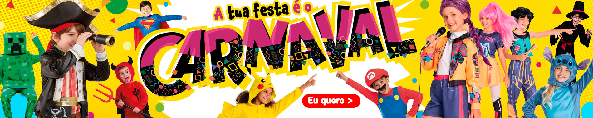 Loja de disfarces online