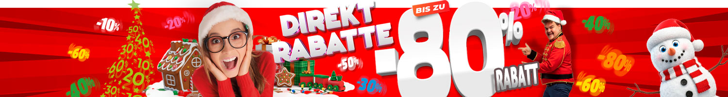 Direkte Rabatte auf Tausende von Spielzeugen unserer Produkte