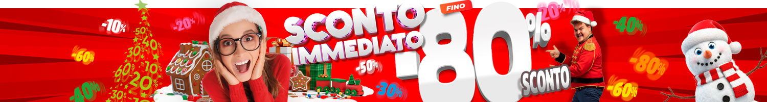 Sconti diretti su una vasta selezione di articoli
