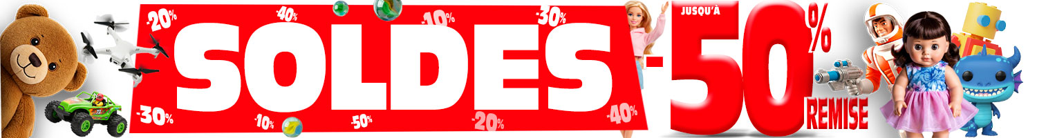 Soldes dans une grand sélection.